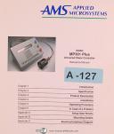 AMS Applied Microsystems MP201 Plus, Shear Controller, Reference Manual 1993