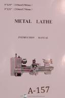 Acra Instructions Parts 9X19 9X29 Metal Lathe Manual