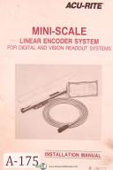 Acu-Rite Mini Scale Linear Encoder System Manual