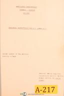 Artillerie Inrichtingen DR 1, A.I. Lathe , Operators Instruction & Parts Manual