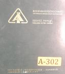 Artillerie Inrichtingen U1 & U2, Form Tool & Cutter Grinder, Service Manual