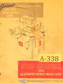 Ammco Model 5000, Safe-Turn Brake Drum Lathe, Repair Maint and Parts Manual 1964