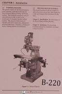 Bridgeport Series II Special Milling Drilling Boring Machine Manual