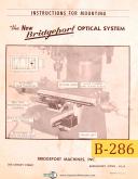 Bridgeport Optical System, Mounting & Parts List Manual
