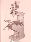 Bridgeport Series I M-105E, Milling Machine Operations Maint & Parts Manual 1979
