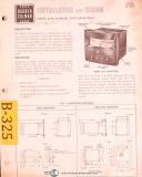 Barber Colman Model 271P & 272P, Capacitrols Installation and Wiring Manual 1973