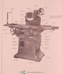 Brown & Sharpe No. 5, Surface Grinding Machine, Hyd Type, Repair Parts Manual
