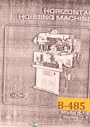 Barber Colman, Horizontal Hobbing & Shapers Machines, Facts & Features Manual