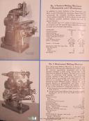 Brown & Sharpe, Milling Machines, Facts & Features Manual (1951)