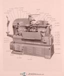 Brown & Sharpe 2G, Screw & Cut-Off Machine, Repair Parts Manual Year (1957)