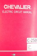 Chevalier FSG Series Surface Grinder Electrical Circuit Diagrams & Parts Manual