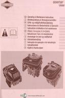 Campbell Hausfeld PW Series, Pressure Washer & Briggs Stratton Owner Manual 2003