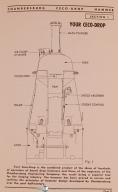 Chambersburg Ceco-Drop, Piston-Lift Gravity-Drop Hammer Instructions Manual 1960