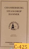 Chambersburg Steam-Drop Hammer, Instructions Manual Year (1965)