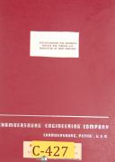 Chambersburg Cecomatic, Jobbling Lot & Forging Hammer Instructions Manual 1961