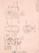 Carlton 3A 4A & 5A, Radial Drill, Operations Maint Parts Controls Manual 1944