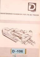 Duplomatic TA/20 Tracer, Maintenance & Parts List Manual