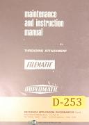 Duplomatic Filmatic Thread Cutting Attachment, Maintenance Manual