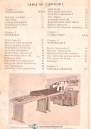 Doall Model C-8A, Metal Cutting Band Saw, Instructions and Parts Manual 1965