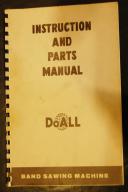 DoAll ML, V-16, V-26, V-36 Instructions / Parts Manual