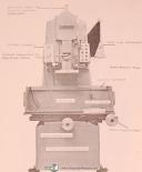Elox 12-3816, 12-2814, EDM Machine, Instructions and Parts List Manual Year 1977