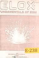 Elox Fundamentals of EDM Manual Year (1979)