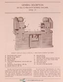 Ex-cell-o Style 17, Boring Mill, (71 page), Operations Maint & Parts Manual 1952