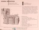 Ex-cell-o Model 731, Boring Machine, Service Manual Year (1961)