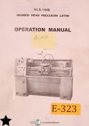 Acra-Acra KLS 1440, GM1340A Lathe Operations Manual-GM1340A-KLS 1440-01