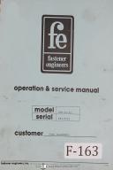 Fastener Engineers Operation & Service Manual