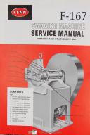 Fenn Service No 2, 4 Rotary Stationary Die Swaging Machine Manual