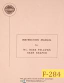 Fellows No. 8AGS, Gear Shaper, Instructions Manual Year (1964)