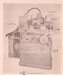 Fellows No. 4S and 6S, Helical Cutter Sharpening Machines, Parts Manual 1962