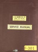 Fauver Power Unit, Maintenance and Service Manual 1968