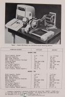 Gisholt Operators Parts Dynetric type S Balancing Machine Manual