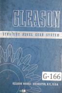 Gleason Straight Bevel Gear System Tooth Proportions Manual (Year 1942)