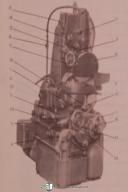 Gleason 12 Inch Cutter Sharpener Machine Operator Instruction Manual Year (1935)