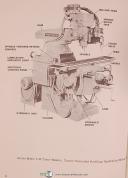 Gorton 1-22 No. 3365A trace Master, Vertical Mill Maintenance & Parts Manual