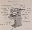 Gorton P1-2, Two Dimensional Pantomill, 2701-A, Maintenance & Parts Manual
