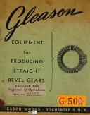 Gleason T23H-0S-1, 23 Segmental Gear Testing Operation & Electrical Manual 1951