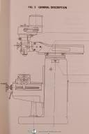 Induma I-S Vertical Turret Milling Machine Service Operations Parts Manual