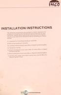 IMCO 515A-2, Transducer and Control Box Presses, Installation Manual 1983