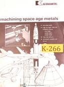Kennametal Space Age Metal Machining Manual