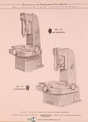 Kearney & Trecker C No. 2 & 3, Boring Machine Maintenance & Parts Manual 1959