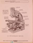 Kearney & Trecker CSM No. 4-5-6, Plain & Vertical Milling Parts Manual 1956