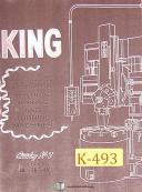 King 30", 36" 46" 50" 100", Vertical Boring Turning Operations Manual
