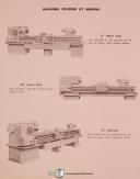 LeBlond 12", 14" 16" 16/38 20", Lathe, Instructions and Parts Manual