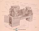 LeBlond No. 4, Dual Drive Lathe, Operations & Maintenance Manual 1956