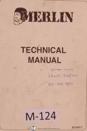 Merlin Technical ISB Operations M1000 2000 3000 Control Box Manual
