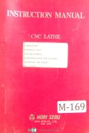 Mori Seiki SL6A, CNC Lathe Operators Instruction Manual